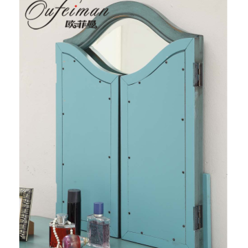 Houseware Dresser Mirror Foldable Wood Bedroom Furniture bedroom dresser