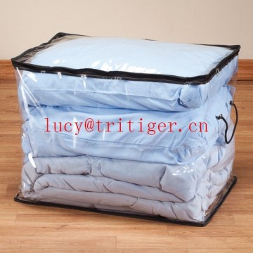 Zippered Clear Sweater Storge Bag