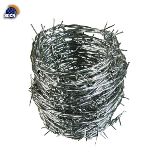 2.00MM 50KG/roll hot dip galvanized barbed wire