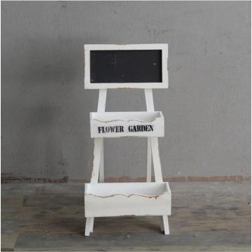Standing shabby wooden chalkboard wooden blackboard with stand