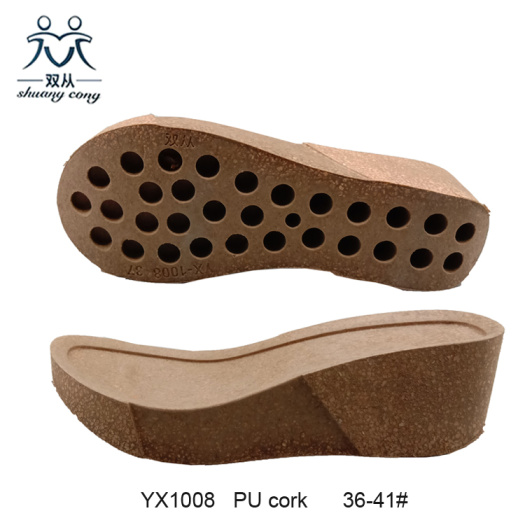 Shoe Components Wedges Cork Shoe Sole