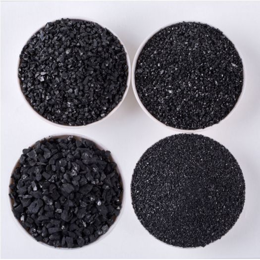 Water Treatment Filter Media Anthracite Filtration Material