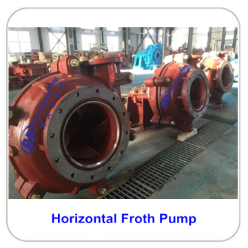 Horizontal Centrifugal Froth Slurry Pump