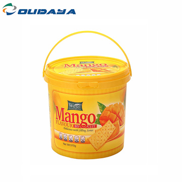 2500ml butter container with iml printing