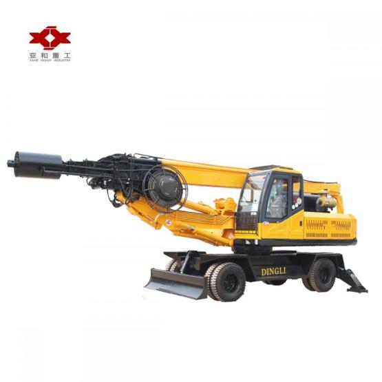 High quality 20m wheeled pile driver machinery