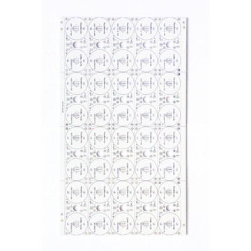 Aluminum base foil integrated circuit board