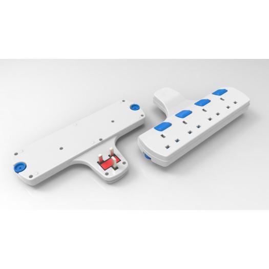 4 outlet wall sockets