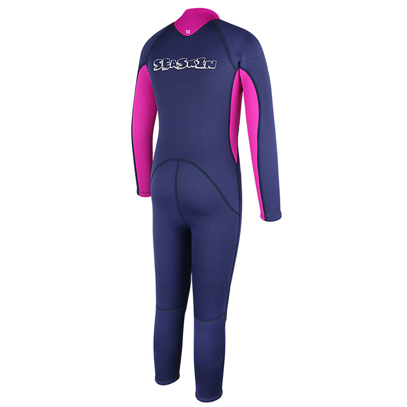 Dw027 Seaskin Front Zip Wetsuit Kids 8