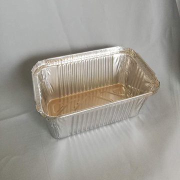 Food Packing Aluminium Foil Container Set Cover