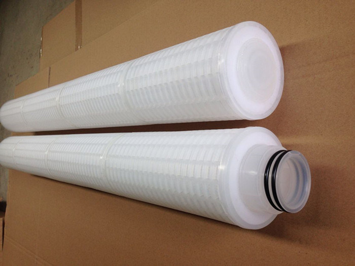 All Fluoropolymer Hydrophobic PVDF Filter Cartridge for Ozone Resistance Filtration of Mineral Water and Pure Water