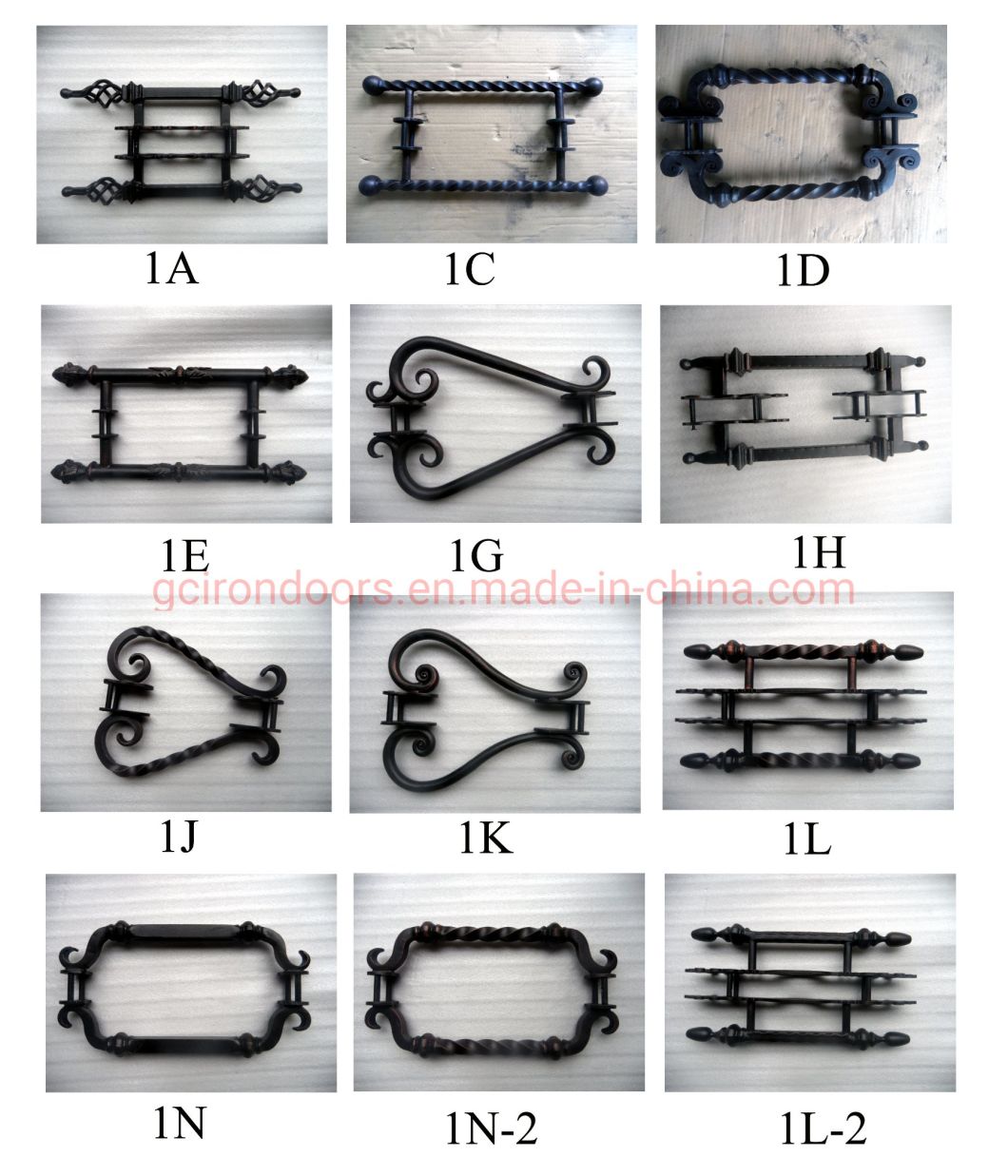 Popular Design Iron Shower Door