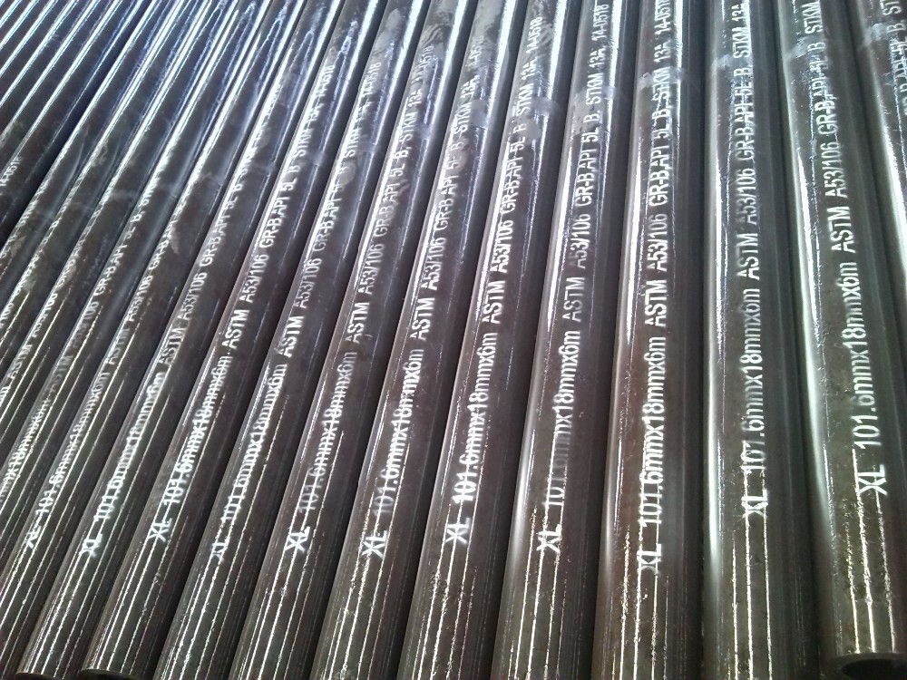 A106 GR.B Carbon Seamless Steel Pipes