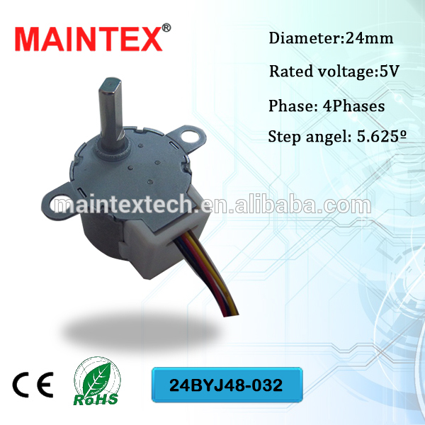 miniature stepper motors, miniature stepper motors with linear actuation, miniature stepper motors for air conditioner