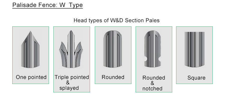 Palisade Welded wire mesh