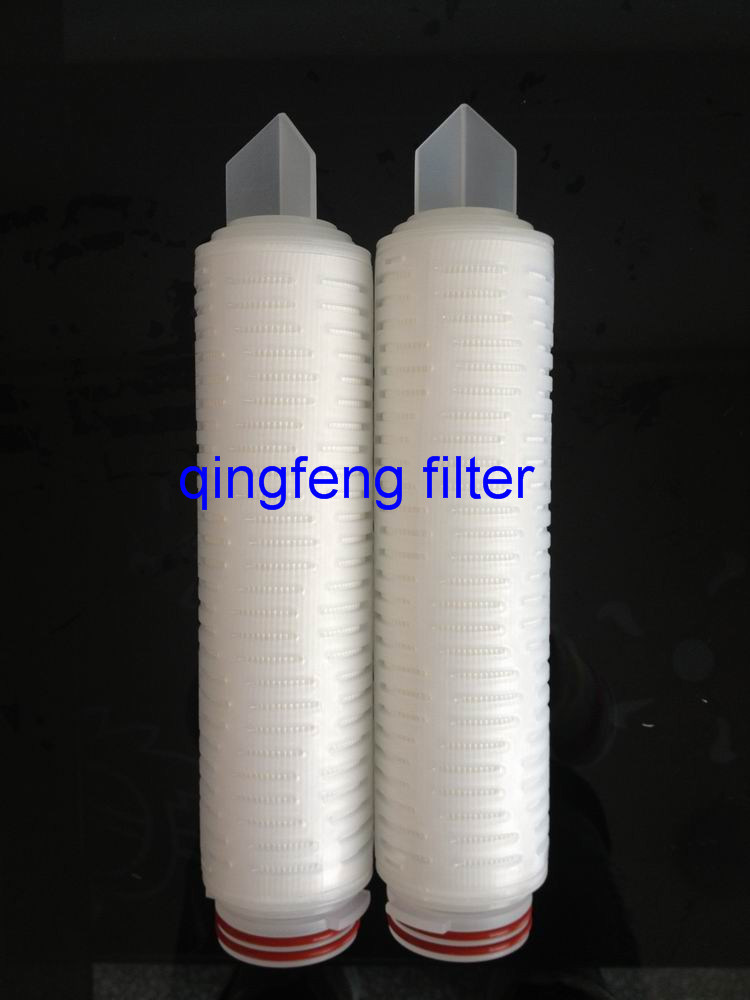 10 Inch to 40 Inch Polyethersulfone Membrane Pes Pleated Filter Cartridge for Medical Use