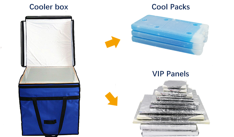 VIP medical cooler box