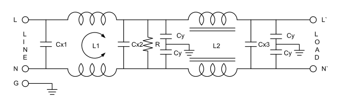 Single Phase Power Line Househould Appliance Filters