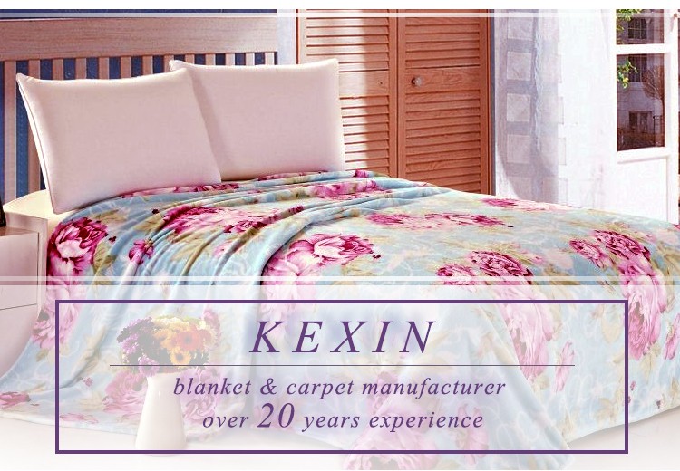 factory wholesale 100% polyester soft warm flannel blanket
