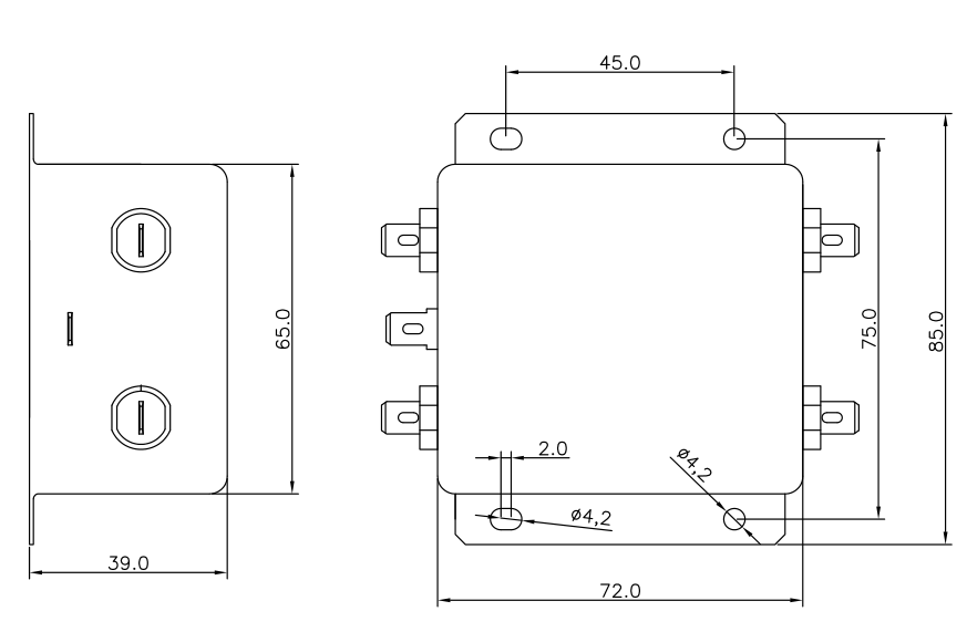 Single Phase Power Line Househould Appliance Filters