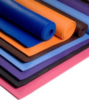 PVC Black Yoga Mat