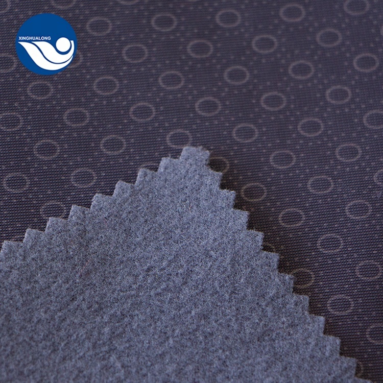 tricot soft embossed fabric