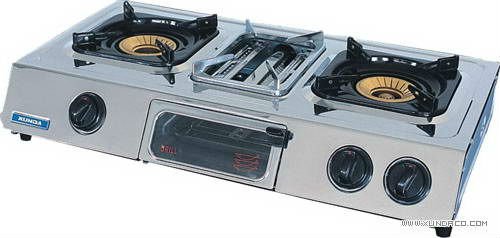 Gas Stove with Grill