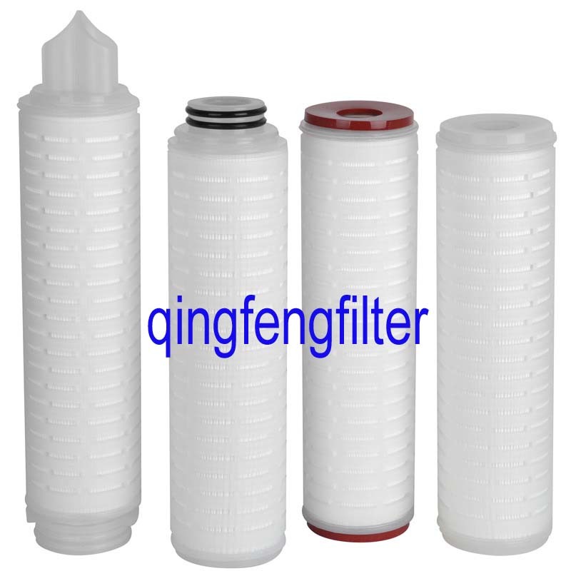 Filter Cartridge Water Cartridges PTFE Teflon Pleated Polymer Membrane