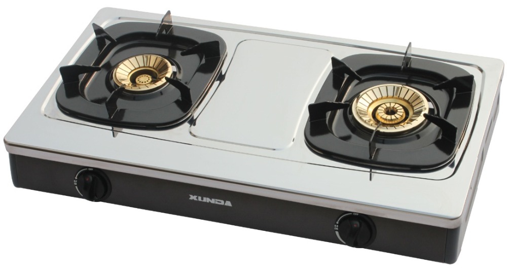Table Gas Cooker Gas Stove with Removable Cover