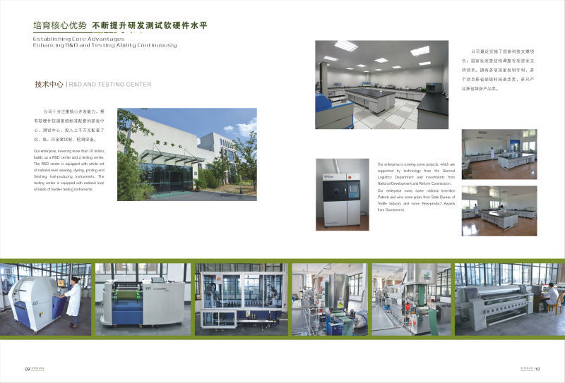 Printing, Coating and Yarn Dyeing Departments