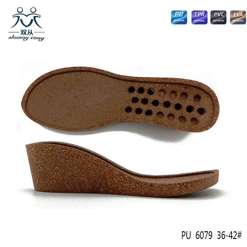 natural cork shoes sole
