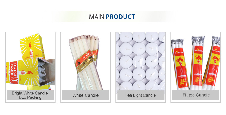 Pure White Candles 
