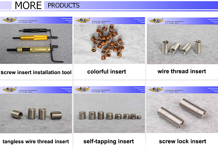 helical coil inserts