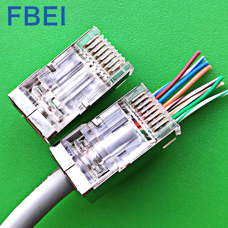 EZ Cat6A stp connector