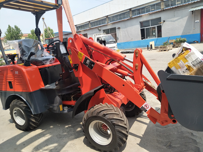 driving electric loader