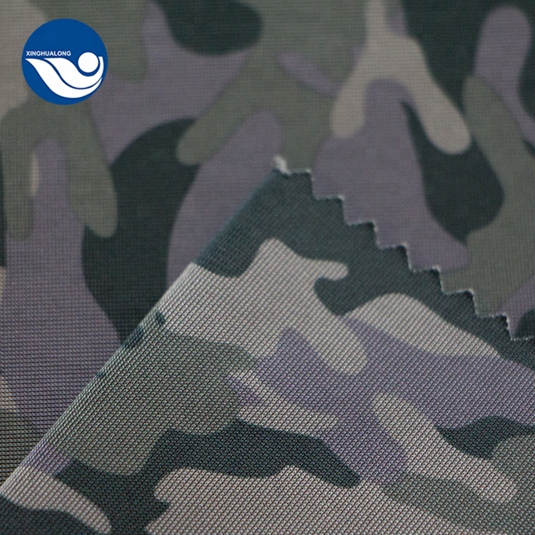 polyester printed camouflage fabric