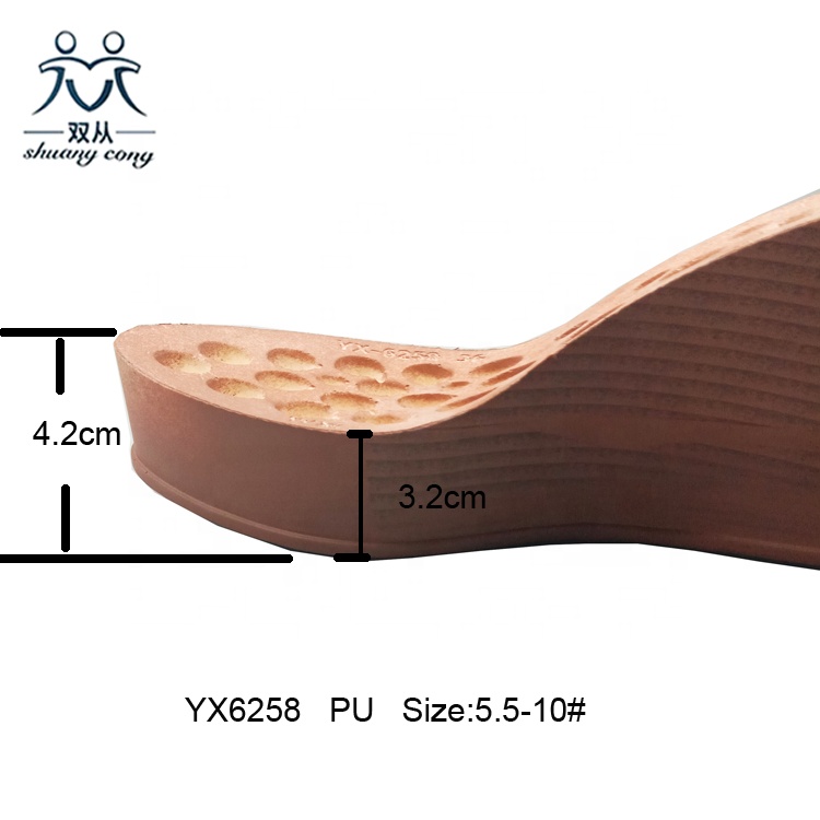wedge outsole